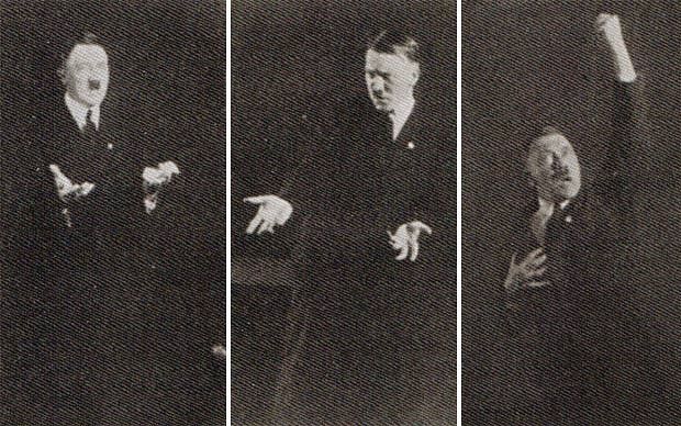 Hitler-Practicing