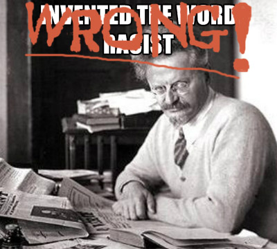 Trotsky racist wrong